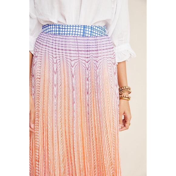 Anthropologie Geisha Designs Dawn Maxi Skirt
